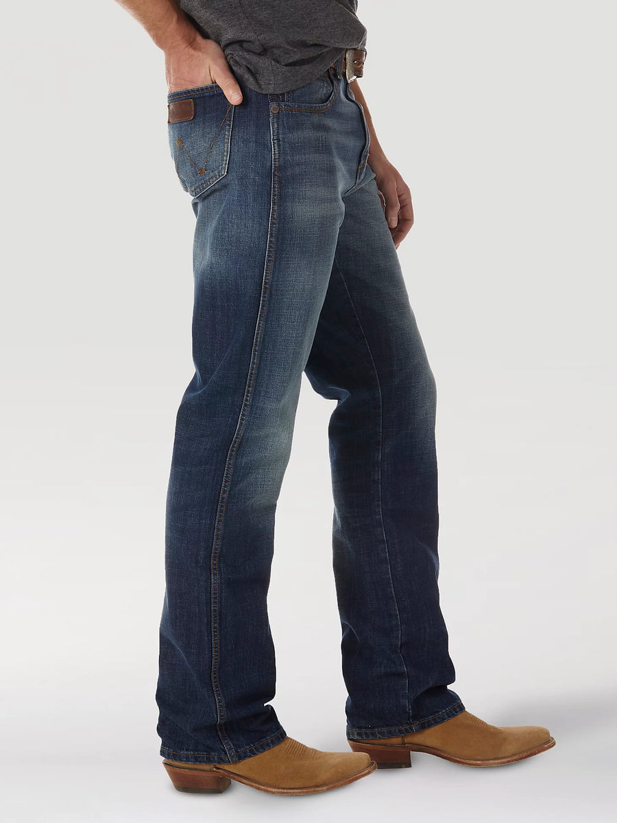 The Wrangler Retro® Premium Jean: Men's Slim Boot in Stepford – Cheyenne  Ranch Boutique, LLC