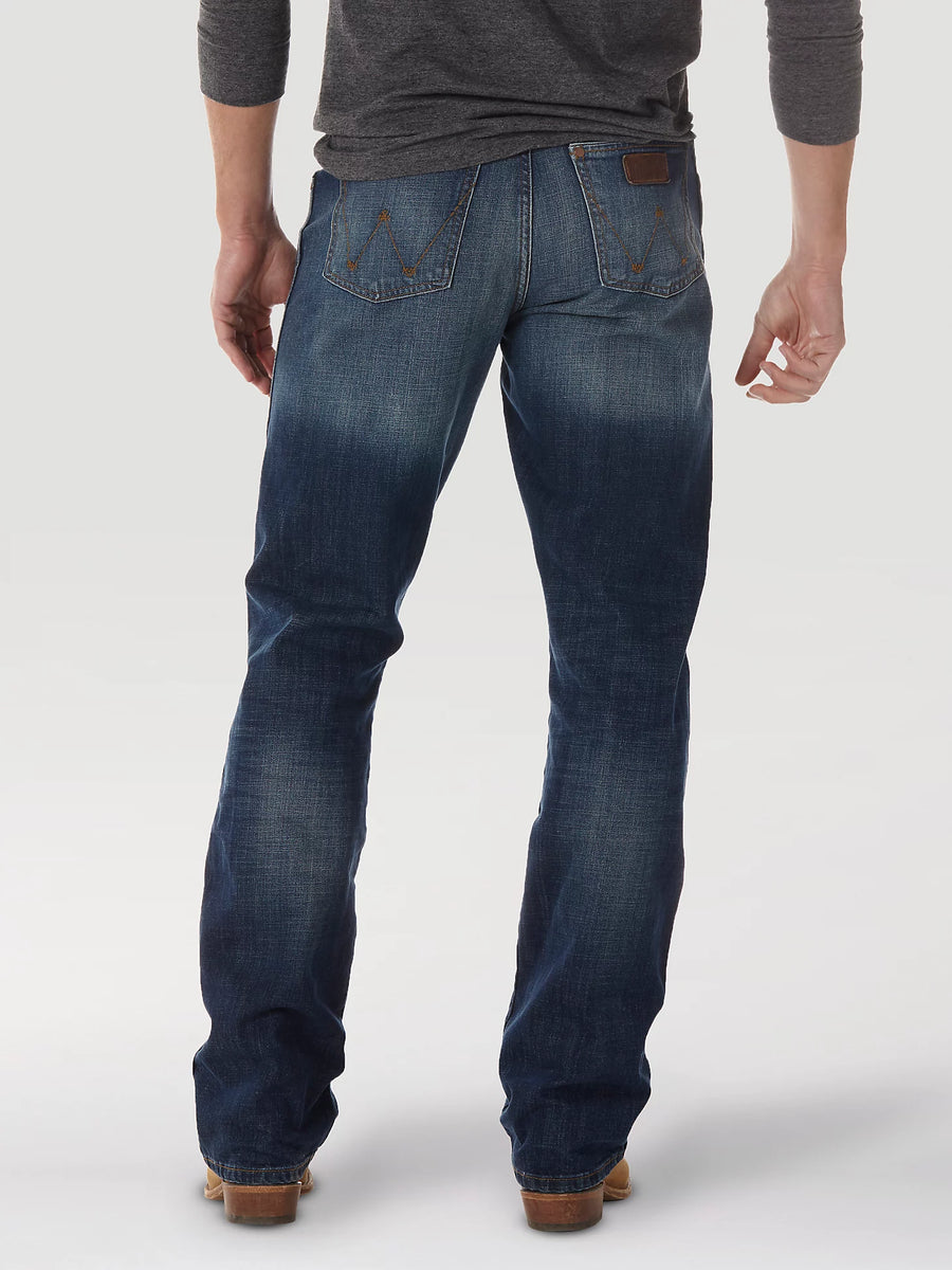 The Wrangler Retro® Premium Jean: Men's Slim Boot in Stepford – Cheyenne  Ranch Boutique, LLC