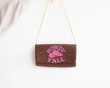 Howdy Yall Bronze Clutch Crossbody Bag