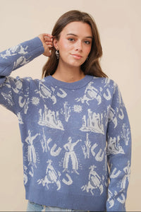 The Bandera - Cowboy Knitted Sweater