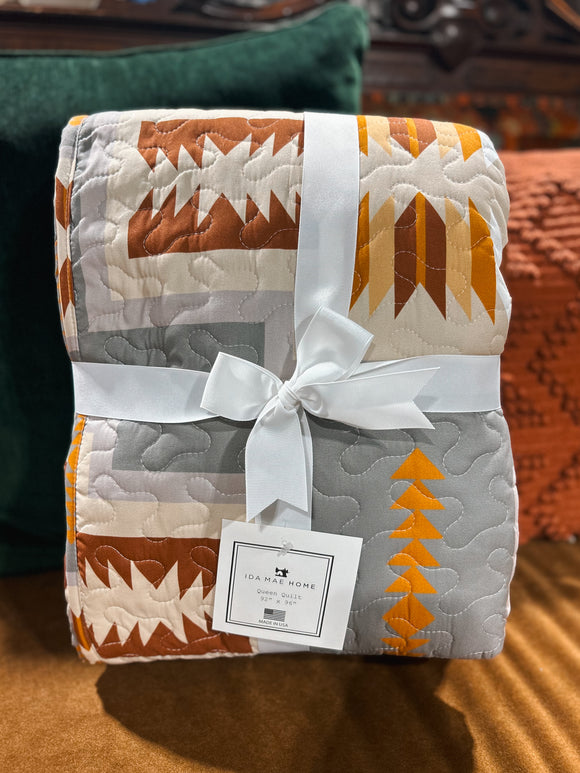 Ida Mae Home - Queen Pecos Quilt