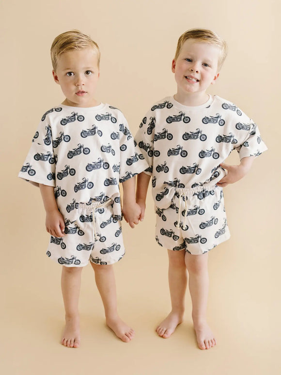 Born to Ride Shorts Set - TNVWY Collection