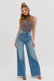 The Birdie - High Rise Wide Leg Jeans