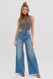The Birdie - High Rise Wide Leg Jeans