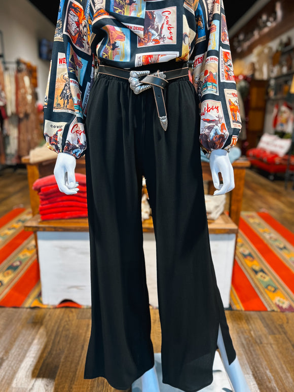 The Cameron - Wide Leg Trouser Pants