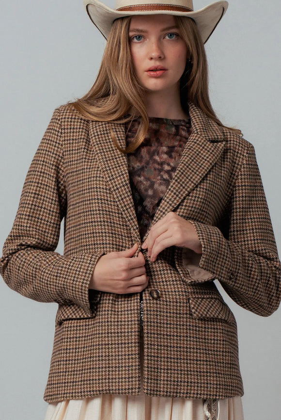 The Houndstooth Blazer