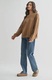 Double Luck Knit Sweater - Mocha