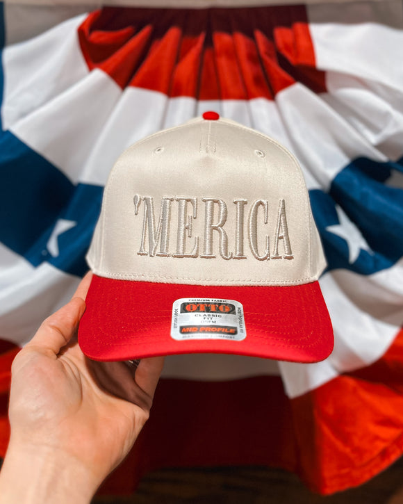 'MERICA Tone Puff Hat