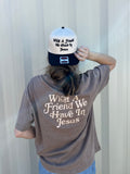 What A Friend We Have In Jesus - Brown Unisex Tee