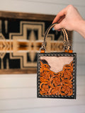 The El Pinto - Tooled Leather Handbag