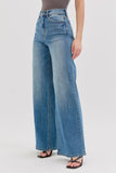 The Birdie - High Rise Wide Leg Jeans