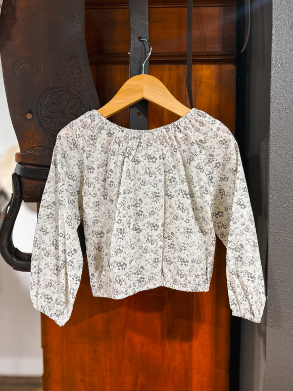 The Winter Floral Blouse (4T)