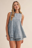 The Maddie - Light Denim Set
