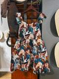 The Derby Tapestry Mini Dress
