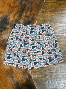 Kids Meripex FreeBallers Shorts - River Camo