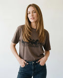 Wild Horses Comfort Colors Tee - Mocha