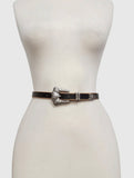 Cowboy Keeper Thin Leather Belt