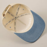 Blue Jean Embroidered MAMA Hat