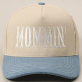 Blue Jean Embroidered MAMA Hat
