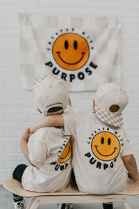 Kids - Created with Purpose Smiley T-shirt