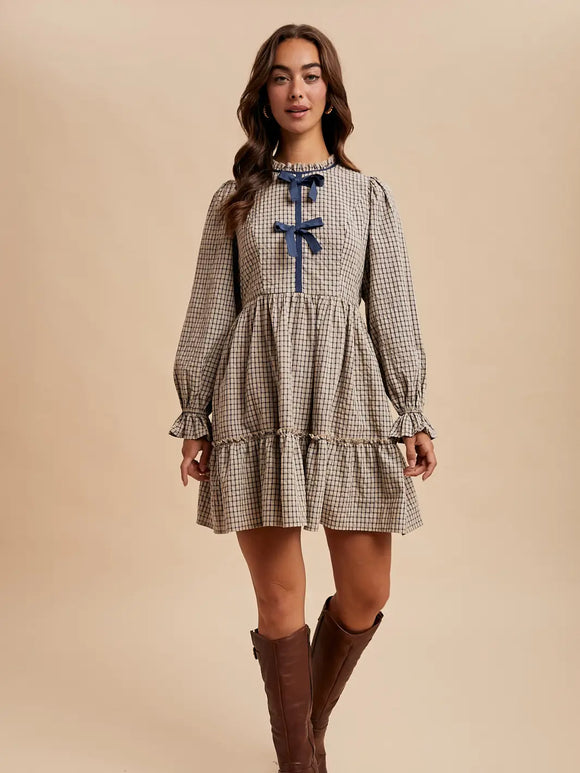 The Morgana - Ruffled Mini Dress