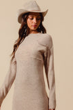 The Yates - Ribbed Sweater Dress