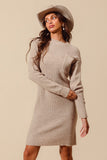 The Yates - Ribbed Sweater Dress