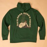 Men's - Under The Stars Hoodie - Emerald Green