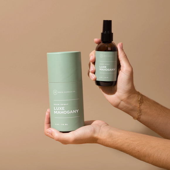 Luxe Mahogany Room Spray - Hico Candle Co