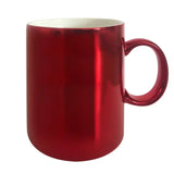 Metallic Red Holiday Mug