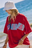 USA Patch French Terry Top